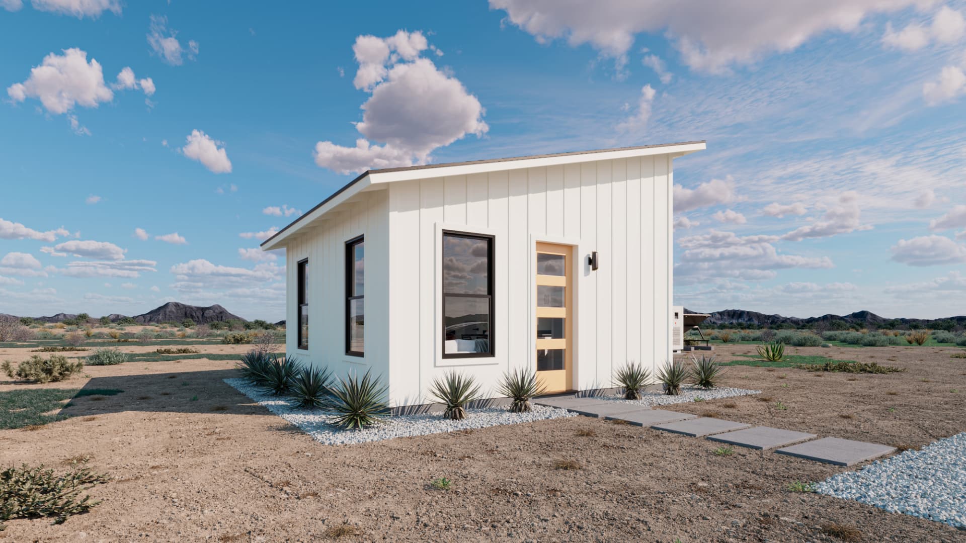 QC Homes Helios Homestead in the Arizona desert